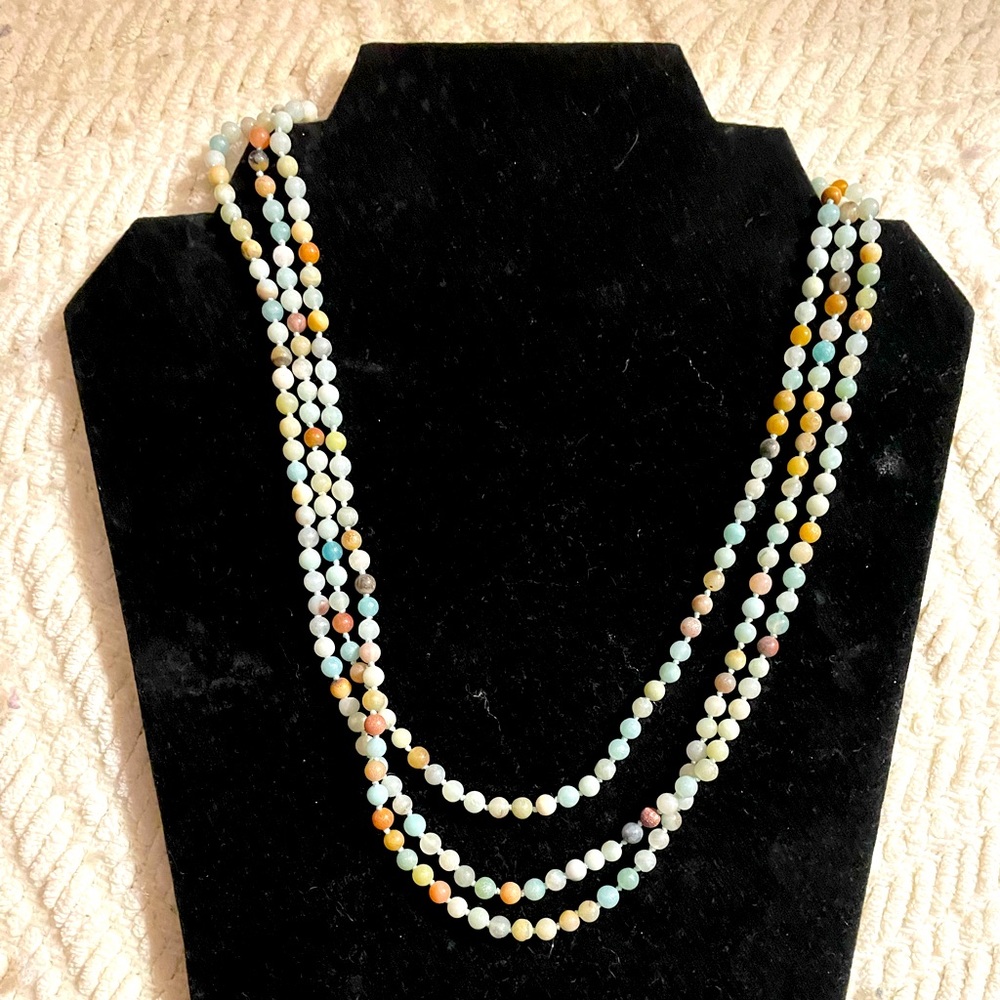 Beads in Shades of Green and Brown